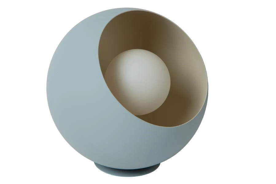 Lucide DOREDOS - Tischlampe - Ø 20 cm - 1xE27 - Pastellblau - ausgeschaltet